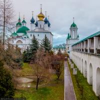 Spaso-Yakovlevsky Dimitriev Monastery in Rostov the Great - majestic temples above Lake Nero